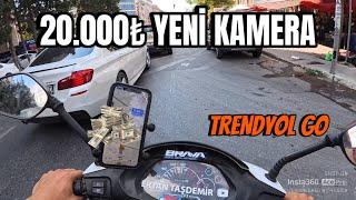 KURYE GÜNLÜĞÜ  YENİ AKSİYON KAMERAM  TRENDYOL GO