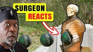 Bowling Ball Cannon More Deadly Than Bullets?  Dr Chris Raynor