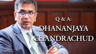 Chief Justice of India Dhananjaya Chandrachud speaks about the role of judges in humanising the law