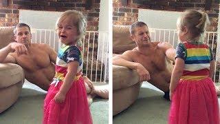 Genius Dads Trick To Stop Daughter Crying