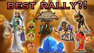 BEST RALLY? BEST GARRISON? Analysis  Rise of Kingdoms