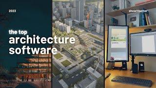 Software for architects in 2023 explained in 3 levels