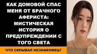 Как домовой спас меня от брачного афериста мистическая история о предупреждении с того света