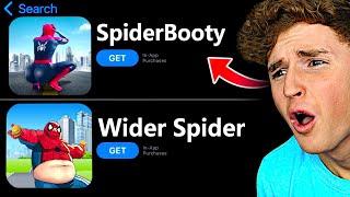 Testing Weird SPIDERMAN Apps.. LOL WTF