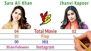 Sara Ali Khan Vs Jhanvi Kapoor Comparison - Bio2oons