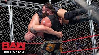 FULL MATCH - Big Show vs. Braun Strowman – Steel Cage Match Raw Sept. 4 2017