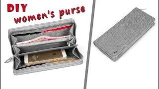diy purse bag money & credit card holder trinket pouch