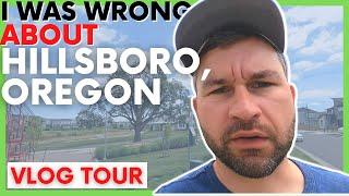 Hillsboro Oregon VLOG Tour TOP PORTLAND SUBURBS