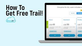 How to Get Free Trail of Bitrix 24 Account easy