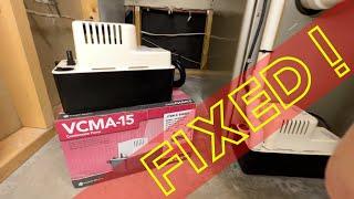 AIR CONDITIONER PUMP WON’T SHUT OFF - CARRIER INFINITY - LITTLE GIANT 554401 FIX