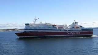 mv Oslofjord crossing Strømstad - Sandefjord