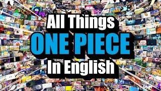 ONE PIECE English YouTube channel is now live