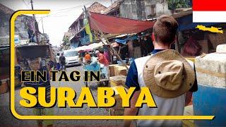 Ein Tag in der Großstadt Surabaya in Indonesien  Vlog