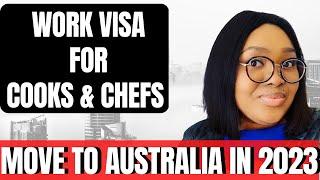 AUSTRALIAN VISA SPONSORSHIP JOBS FOR CHEFS AND COOK  MOVE TO AUSTRALIA 2023  APPLY NOW