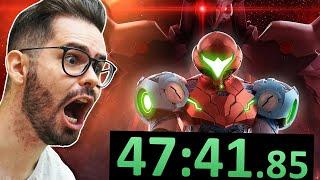 ZERANDO METROID DREAD EM 47 MINUTOS RECORDE MUNDIAL REACT - feat. @ChequerChequerTV @NatanAnile