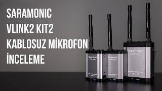 Saramonic Vlink2 Kit 2 Kablosuz İkili Yaka Mikrofonu İnceleme