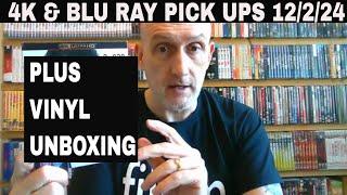 4k Blu Ray and Vinyl pick ups 12224