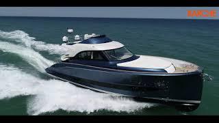 Solaris Power 48 Flybridge the sea trial video