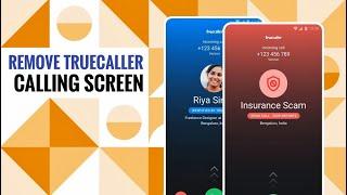 How To Disable Truecaller Full Screen Caller id In Hindi  Call Recording Enabled After it..??