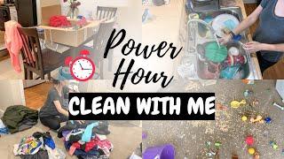 POWER HOUR CLEAN WITH ME  EXTREME CLEANING MOTIVATION  CLEANING WITH KIM 2021