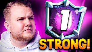 #1 IN THE WORLD WITH HIGHEST SKILL DECK IN CLASH ROYALE