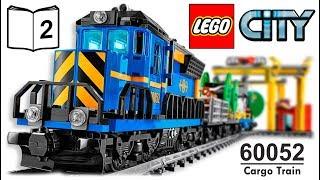 TRAINS FOR CHILDREN LEGO CITY Cargo Train 60052 Review Instructions 2