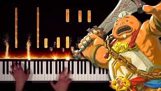 Zelda Tears of the Kingdom - Yunobo Sage of Fire Theme Piano