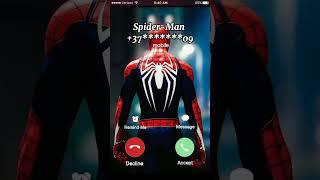 Spider-Man back call me #spiderman #smartphone
