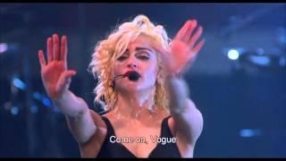 Madonna - Vogue from Truth or Dare with English Subtitle 1080p HD