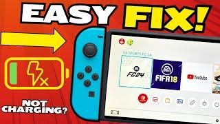 How To Fix Nintendo Switch Joy Con Controller not Charging 2024