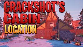 Where to find Crackshots Cabin in Fortnite Chapter 3 Winterfest 2021