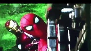 AVENGERS INFINITY WAR - NEW LEAKED FOOTAGE FT. SPIDER-MAN RESCUES IRON MAN EXCLUSIVE