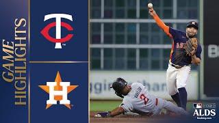 Twins vs. Astros ALDS Game 2 Highlights 10823  MLB Highlights