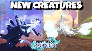 These NEW Creatures are INSANE...  Creatures of Sonaria