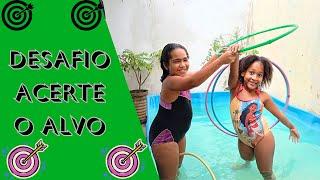 Desafio Acerte o Alvo na Piscina  Hit the Target in the Pool Challenge