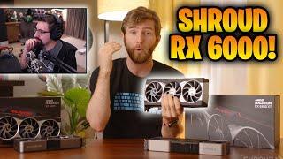 SHROUD reacts to AMD RX 6000 Series Benchmarks by Linus Tech Tips