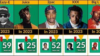 IF Famous Rappers Were Alive How Old Would They Be Now