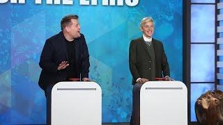 Finish the Lyric with Ellen James Corden & Jesse Tyler Ferguson