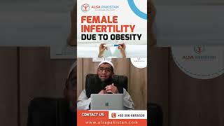 Female infertility due to Obesity #shorts #youtubeshorts #obesity