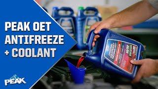 Introducing PEAK OET Antifreeze + Coolant  PEAK Auto