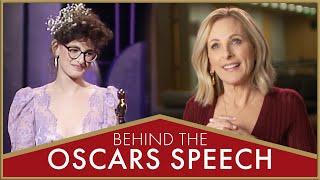 Marlee Matlin  Behind the Oscars Speech