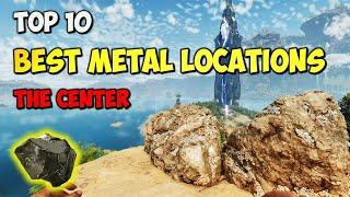 The Top 10 BEST Metal Locations on THE CENTER  ARK Survival Ascended
