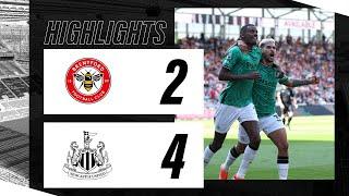 Brentford 2 Newcastle United 4  Premier League Highlights