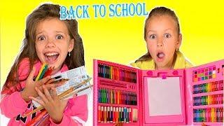 BACK TO SCHOOL или у кого к 1 сентября лучше набор для рисования Скетч от Новизарики ТВ.