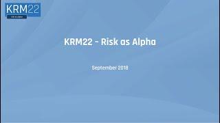 KRM22 at the Equity Development investor forum September 2018