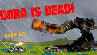 Dora is defeated?  Cartoons about tanks