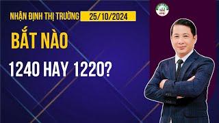 Nhận định thị trường  Chứng khoán hôm nay BẮT NÀO 1240 HAY 1220?