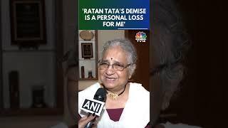 Ratan Tata Was A Legend Sudha Murty  Remembering Ratan Tata  N18S  CNBC TV18