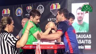 European Arm Wrestling Championship 2017 Senior Men -70 kg RIGHT