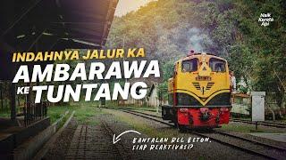 SERUNYA Naik Kereta Api Berusia 100 Tahun Dari AMBARAWA Ke TUNTANG  Museum Kereta Api Ambarawa